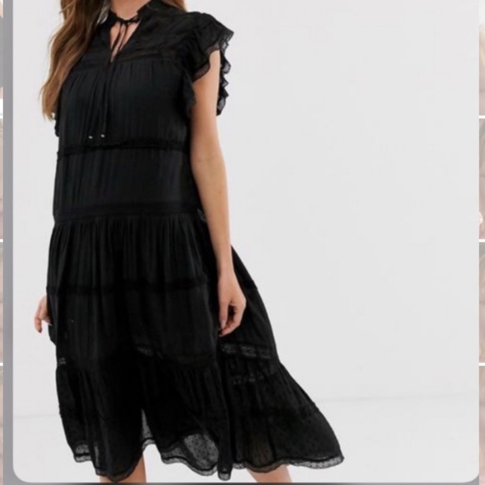 Free People Midnight midi Dress